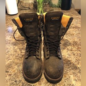 Size 11.5 EE Carolina work boot.